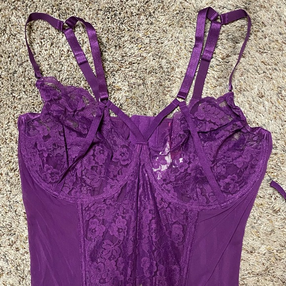 Adore Me Other - NWT Veronique Unlined Plus Lingerie Set Size 2x Purple
